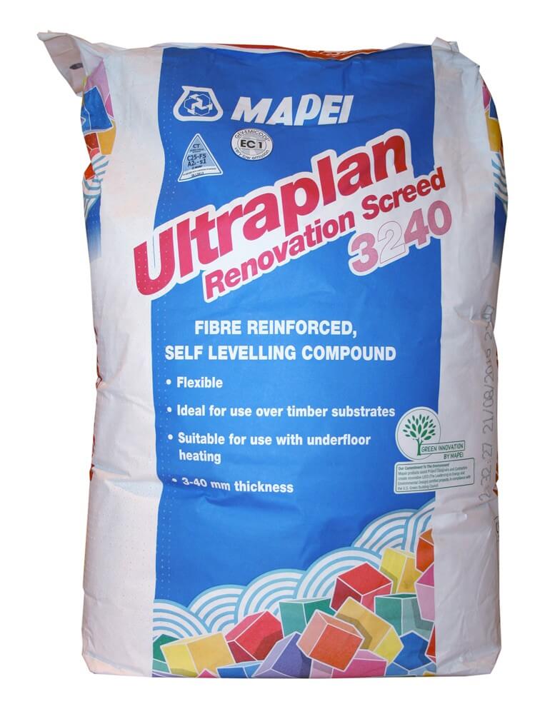 Mapei Ultraplan Renovation selflevelling compound for renovation