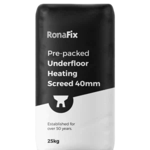 Ronafix Prepacked Underfloor Heating Screed 40mm Plus