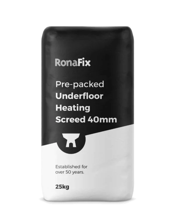 Ronafix Prepacked Underfloor Heating Screed 40mm Plus