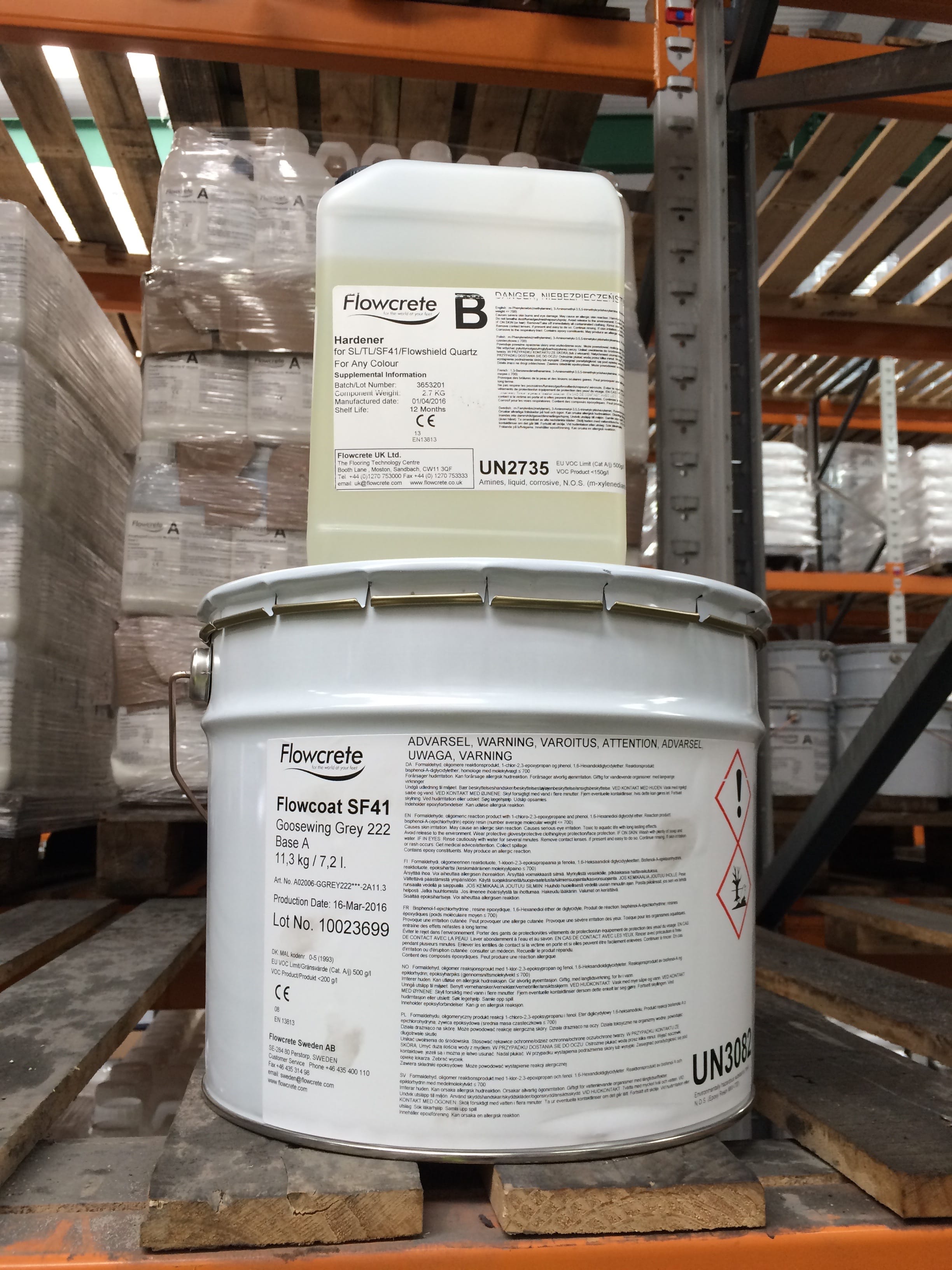 Flowcoat SF41 Hard Wearing Epoxy Resin Floor Coating