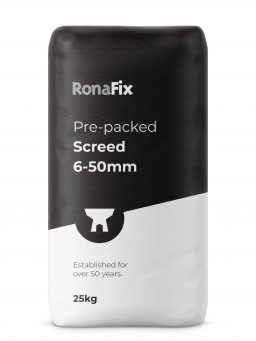 Ronafix Pre-Packed Floor Screed 6-50mm 25kg Bag