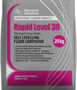 Tilemaster Adhesives Rapid Level 30 Self Levelling Floor Compound 20kg Bag