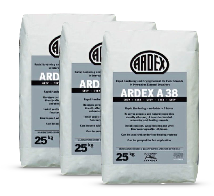 Ardex A38 - Pre-Blended Rapid Drying Cement