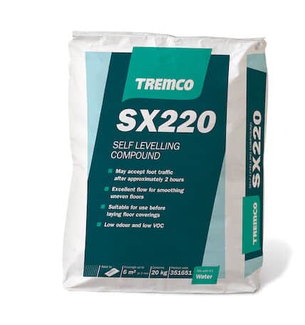 SX220 Fast Setting Self Levelling Compound