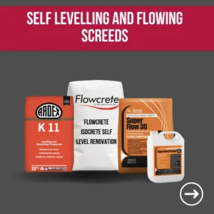 Self levelling and Flowing Screeds