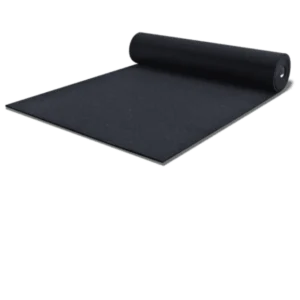 IsoRubber Base is a dense, rubber composite, impact sound isolator or cushioning underlay