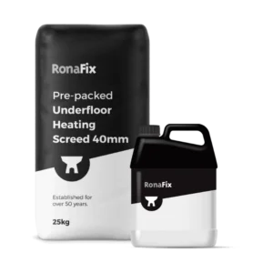 Ronafix Prepacked Underfloor Heating Screed 40mm Plus - 25Kg Bag