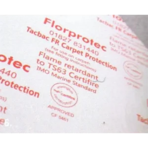 Florprotec TacBac Flame Retardant Carpet Protection Film